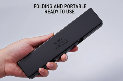Teclado plegable en negro